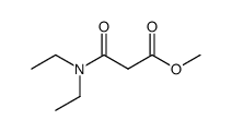 methyl 3-(N,N-diethylamino)-3-oxopropanoate Structure