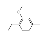 2-ethyl-5-methylphenyl methyl ether结构式
