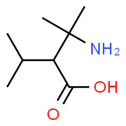 Butyric acid,3-amino-2-isopropyl-3-methyl- (8CI) Structure