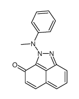 2-(methyl(phenyl)amino)benzo[cd]indazol-3(2H)-one结构式
