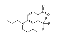 N,N-dibutyl-4-nitro-3-(trifluoromethyl)aniline Structure