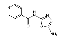 N-(5-amino-1,3-thiazol-2-yl)pyridine-4-carboxamide Structure