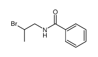 N-(2-bromo-propyl)-benzamide Structure