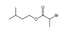3-methylbutyl 2-bromopropanoate Structure