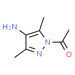 Ethanone,1-(4-amino-3,5-dimethyl-1H-pyrazol-1-yl)- structure