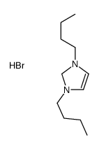 1,3-dibutyl-1,2-dihydroimidazol-1-ium,bromide结构式