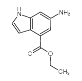 6-Amino-1H-Indole-4-Carboxylic Acid Ethyl Ester Structure
