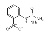 (2-硝基苯基)磷酸三酰胺结构式