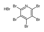 2,3,4,5,6-pentabromopyridine,hydrobromide Structure