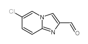 6-氯咪唑并[1,2-a]吡啶-2-甲醛结构式