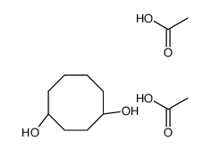 acetic acid,(1R,4S)-cyclooctane-1,4-diol Structure
