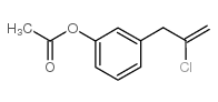 3-(3-ACETOXYPHENYL)-2-CHLORO-1-PROPENE Structure