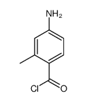 Benzoyl chloride, 4-amino-2-methyl- (9CI) Structure
