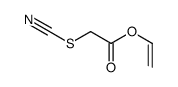 ethenyl 2-thiocyanatoacetate结构式