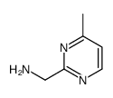 (4-methylpyrimidin-2-yl)methanamine Structure