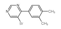 5-溴-4-(3,4-二甲基苯基)嘧啶图片