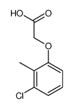 2-(3-chloro-2-methylphenoxy)acetic acid Structure