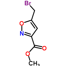 Methyl 5-(bromomethyl)-1,2-oxazole-3-carboxylate Structure