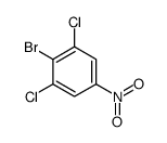 2-bromo-1,3-dichloro-5-nitrobenzene Structure