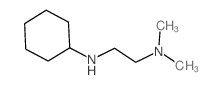 N-cyclohexyl-N',N'-dimethylethane-1,2-diamine Structure