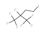4-iodo-2-trifluoromethyl-1,1,1,2-tetrafluorobutane structure