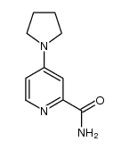 4-(pyrrolidin-1-yl)picolinamide结构式
