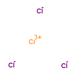 氯化铬(III)结构式