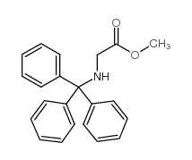 N-三苯甲基甘氨酸甲酯结构式