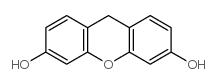 3,6-DIHYDROXYXANTHANE Structure
