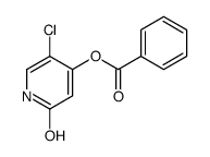 (5-chloro-2-oxo-1H-pyridin-4-yl) benzoate结构式