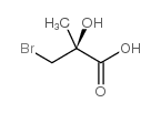 3-bromo-2-hydroxy-2-methylpropanoic acid Structure