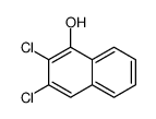 2,3-dichloronaphthalen-1-ol结构式
