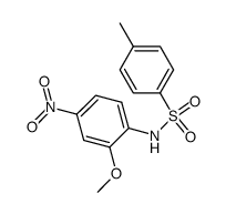 N-(2-methoxy-4-nitrophenyl)-4-methylbenzenesulfonamide Structure