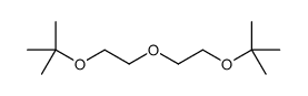 2,2'-[oxybis(ethane-2,1-diyloxy)]bis[2-methylpropane] structure