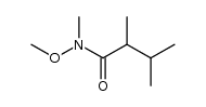 N-methoxy-N,2,3-trimethylbutanamide结构式