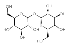(2R,3S,4S,5R,6S)-2-(hydroxymethyl)-6-[(2S,3R,4S,5S,6R)-3,4,5-trihydroxy-6-(hydroxymethyl)oxan-2-yl]sulfanyloxane-3,4,5-triol Structure
