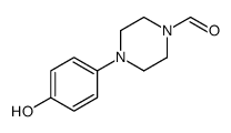 4-(4-hydroxyphenyl)piperazine-1-carbaldehyde结构式