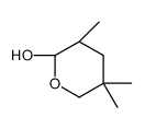 (2R,3R)-3,5,5-trimethyloxan-2-ol Structure