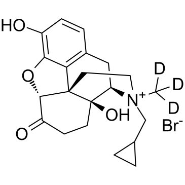 Methylnaltrexone D3 Bromide Structure