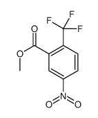 5-硝基-2-(三氟甲基)苯甲酸甲酯结构式