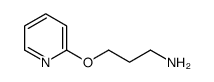 3-(吡啶-2-基氧基)丙烷-1-胺结构式