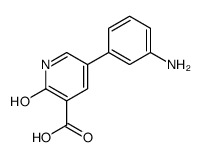 5-(3-aminophenyl)-2-oxo-1H-pyridine-3-carboxylic acid Structure