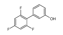 3-(2,4,6-trifluorophenyl)phenol结构式