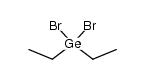 diethylgermanium dibromide Structure