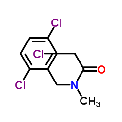 2-Chloro-N-(2,5-dichlorobenzyl)-N-methylacetamide Structure