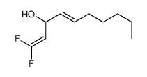 1,1-difluorodeca-1,4-dien-3-ol Structure