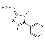 (3,5-dimethyl-4-phenyl-1,3-thiazol-2-ylidene)hydrazine结构式