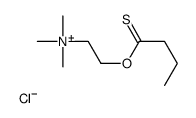 2-butanethioyloxyethyl(trimethyl)azanium,chloride Structure