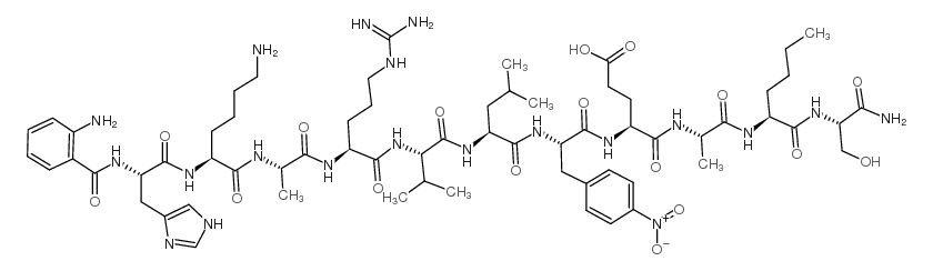 Anthranilyl-HIV Protease Substrate III trifluoroacetate salt结构式