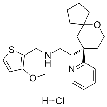 Oliceridine hydrochloride Structure